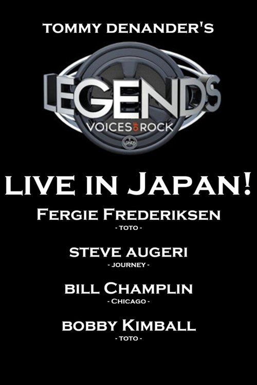 Legends Of Rock: Live In Osaka, Japan movie poster