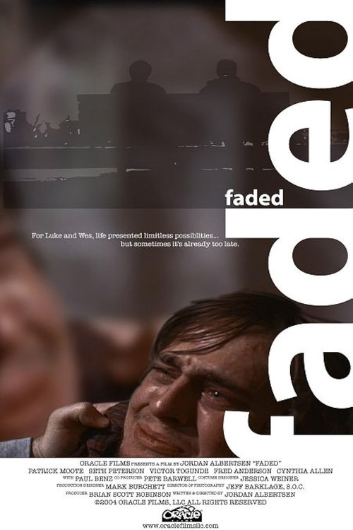 Faded movie poster