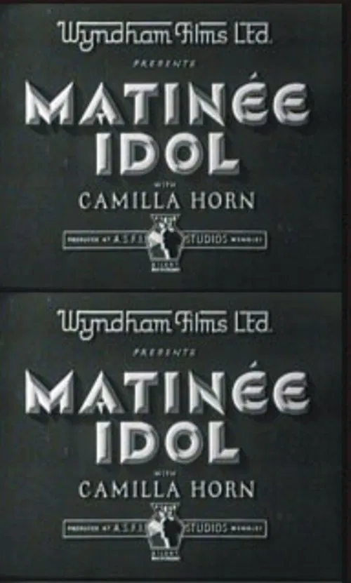 Poster do filme Matinee Idol