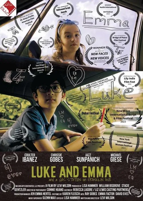 Luke and Emma and a Gas Station on Franklin Ave movie poster