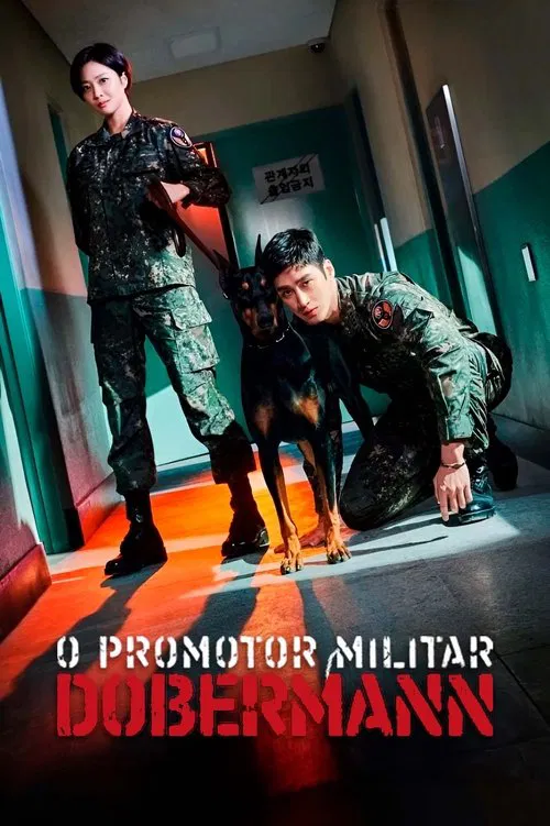 Poster da série O Promotor Militar Dobermann