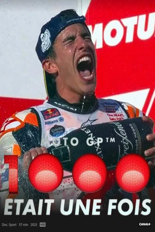 Moto GP, 1000 était une fois movie poster