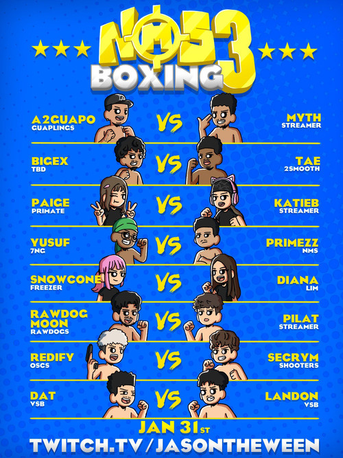 NMS Boxing tv show poster