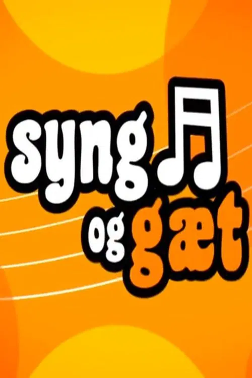 Syng og gæt tv show poster