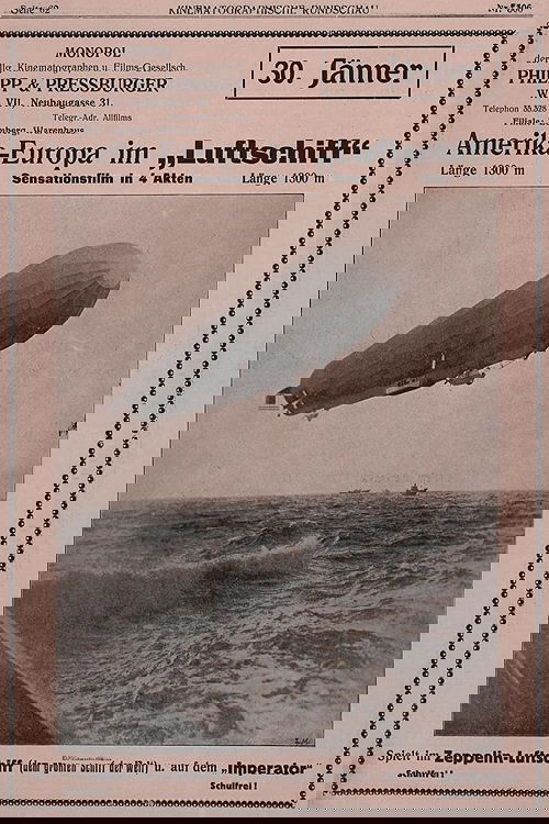 America to Europe in an Airship movie poster