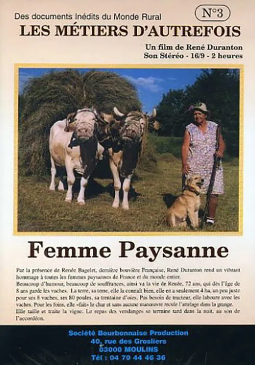 Les métiers d'autrefois : Femme Paysanne movie poster