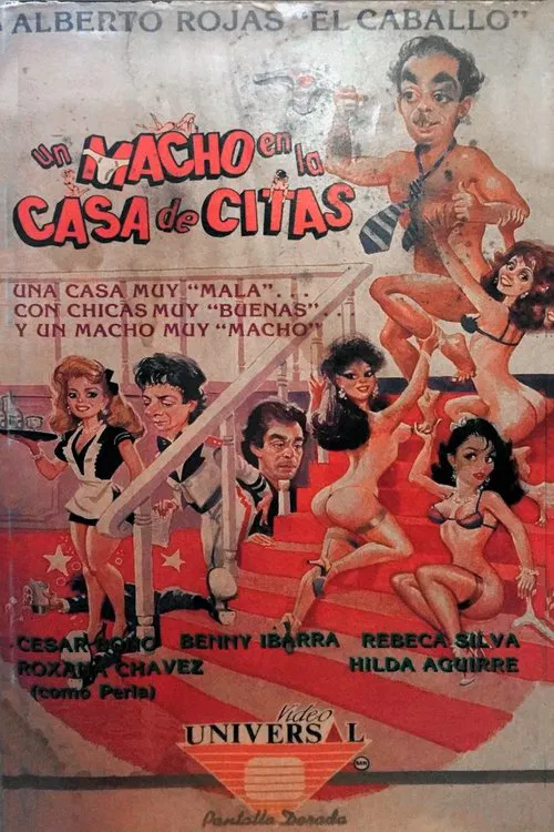 Un macho en la casa de citas movie poster