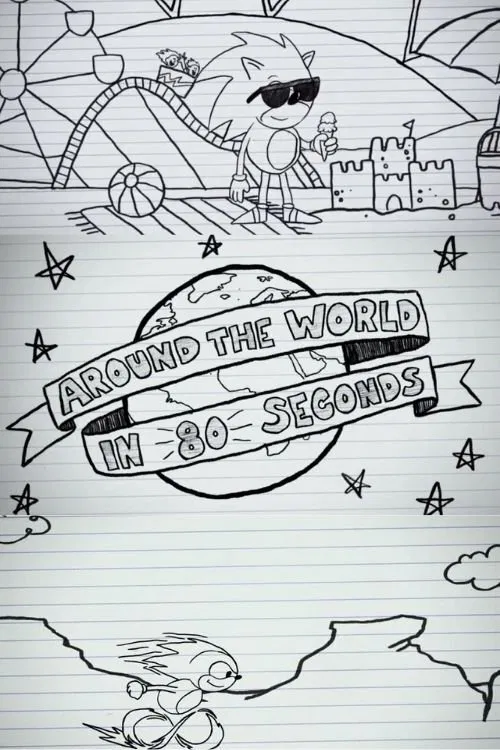 Sonic the Hedgehog - Around the World in 80 Seconds movie poster