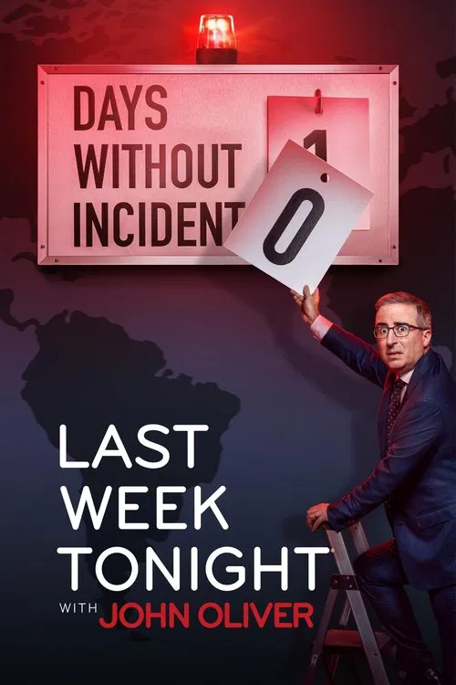 Last Week Tonight with John Oliver tv show poster