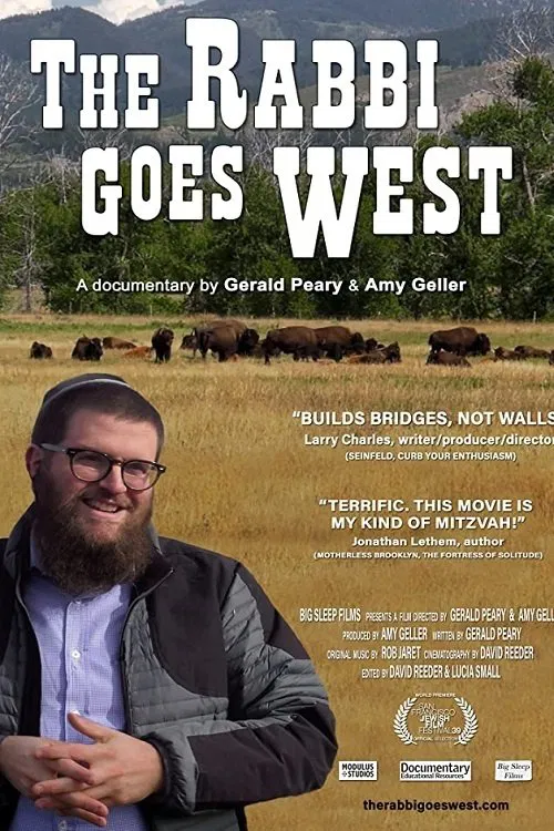 The Rabbi Goes West movie poster