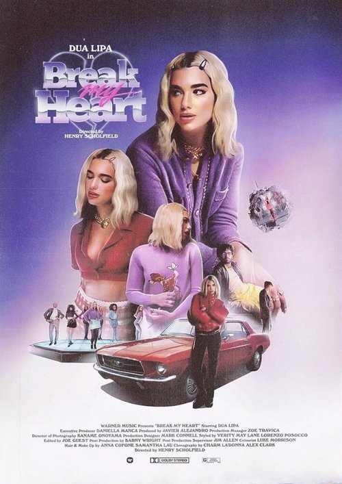Dua Lipa's, Break My Heart (Apple Music Exclusive) movie poster