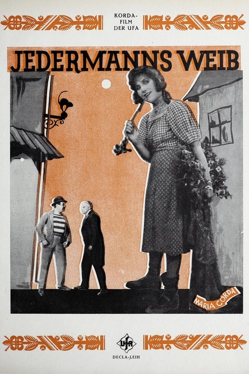 Jedermanns Weib movie poster