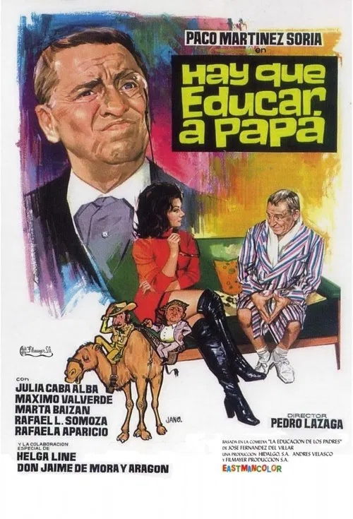 Hay que educar a papá movie poster