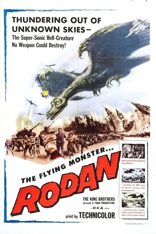 Rodan! The Flying Monster! movie poster