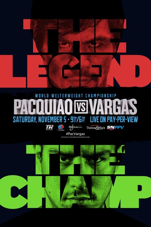 Manny Pacquiao vs. Jessie Vargas movie poster