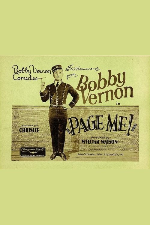 Page Me movie poster