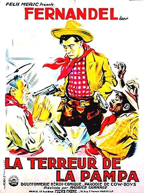 La Terreur de la pampa movie poster