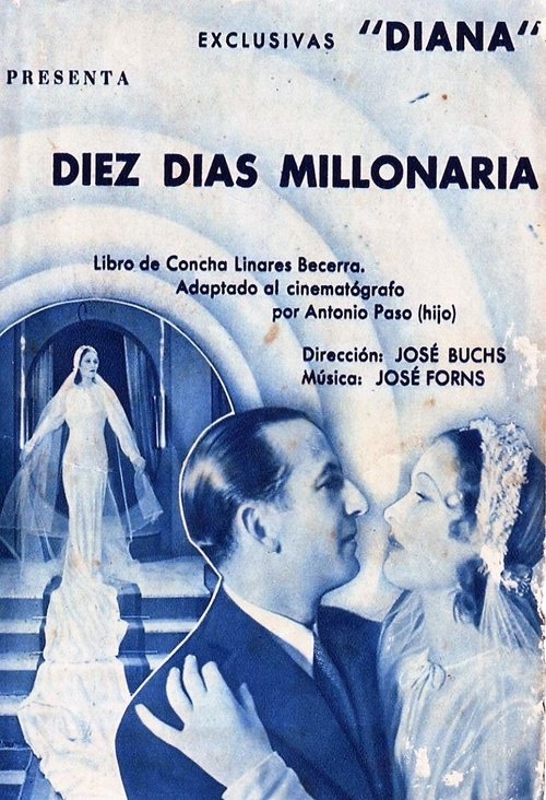 Diez días millonaria movie poster