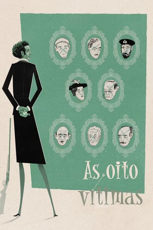 Poster do filme As Oito Vítimas