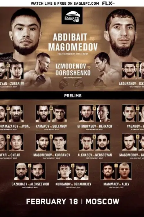 Eagle FC 45: Gitinovasov vs. Magomedov movie poster