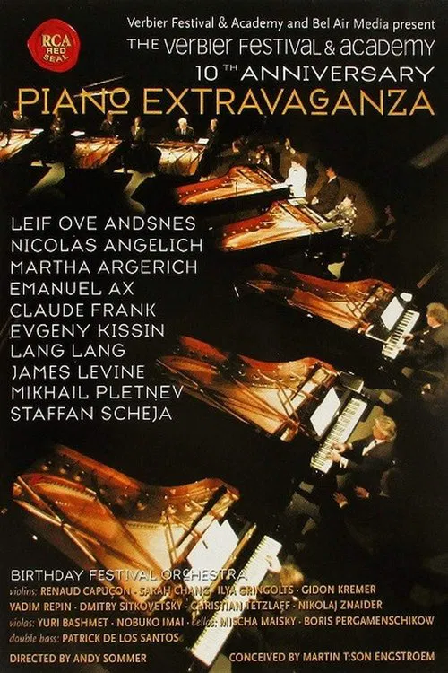 The Verbier Festival & Academy 10th Anniversary: Piano Extravaganza movie poster