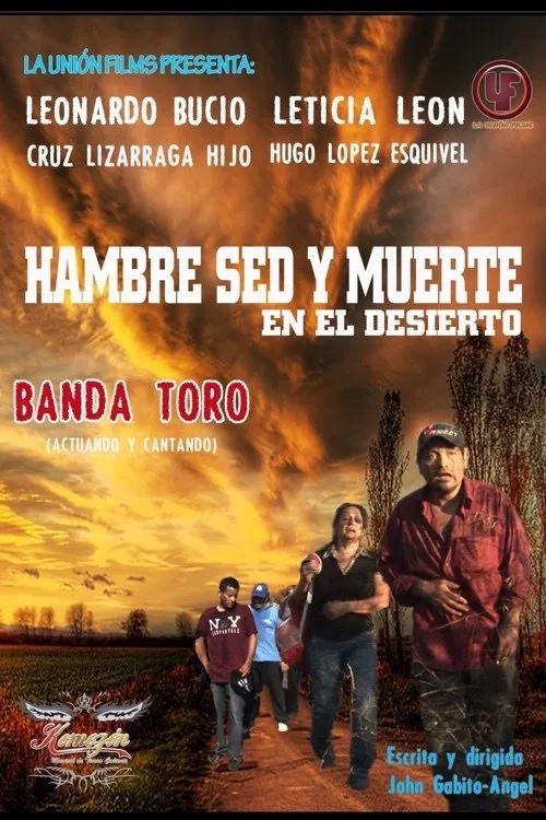 Ambre sed y muerte en el desierto: la raza de acero movie poster