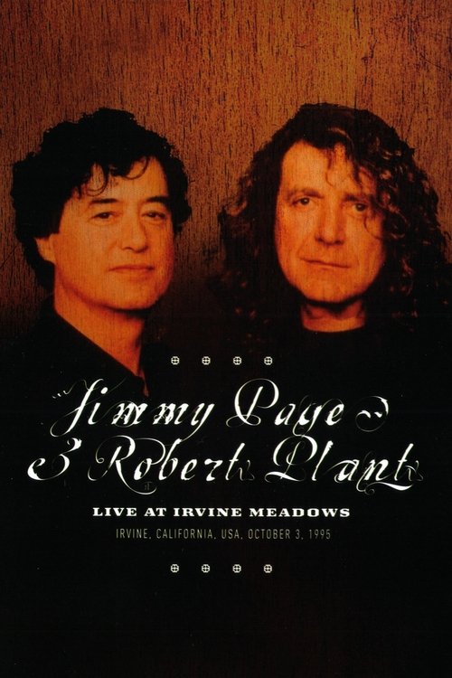 Jimmy Page and Robert Plant: Live at Irvine Meadows movie poster