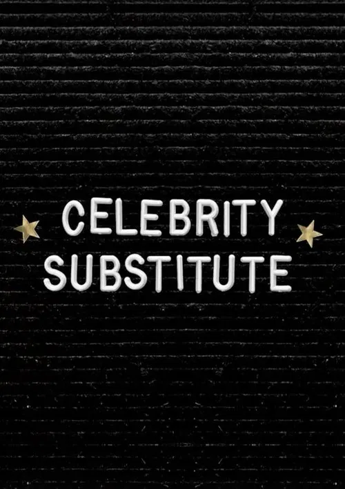 Celebrity Substitute tv show poster