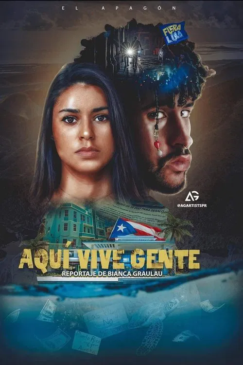 El apagón: Aquí vive gente movie poster