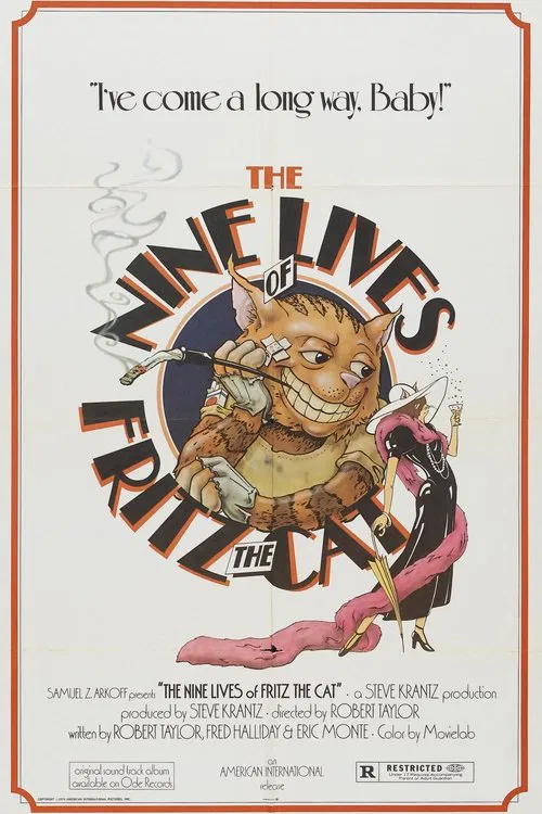 The Nine Lives of Fritz the Cat movie poster