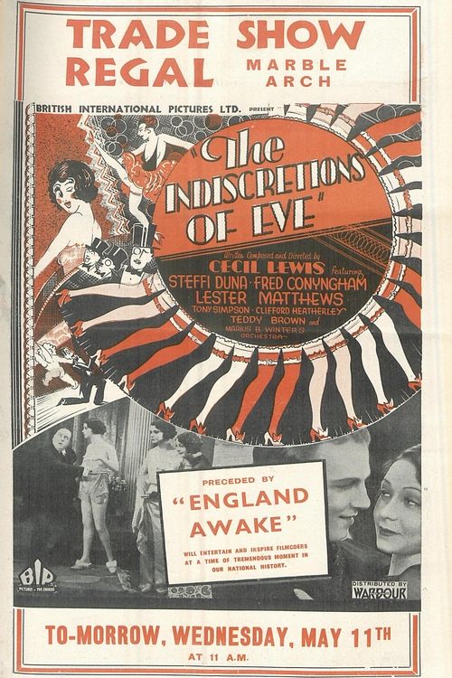 Indiscretions of Eve movie poster