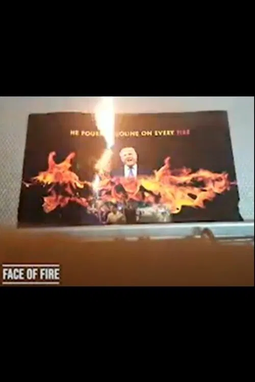 FACE OF FIRE movie poster