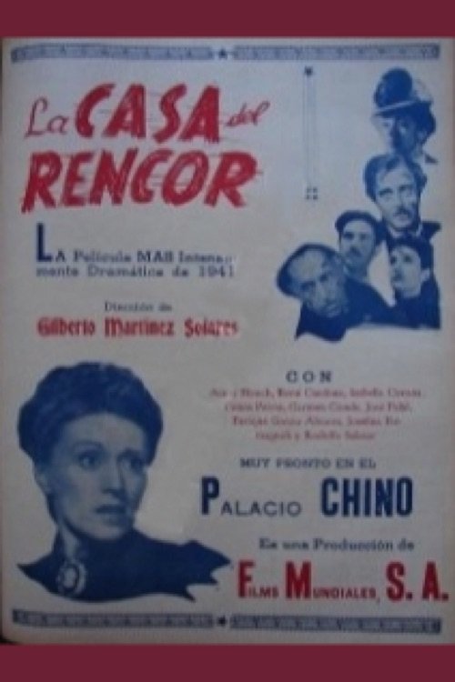 La casa del rencor movie poster