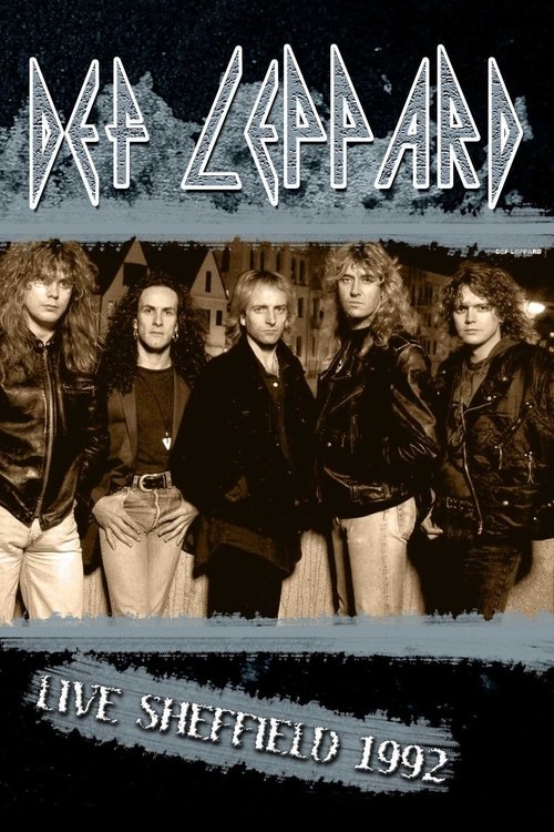 Def Leppard - Live in Sheffield movie poster