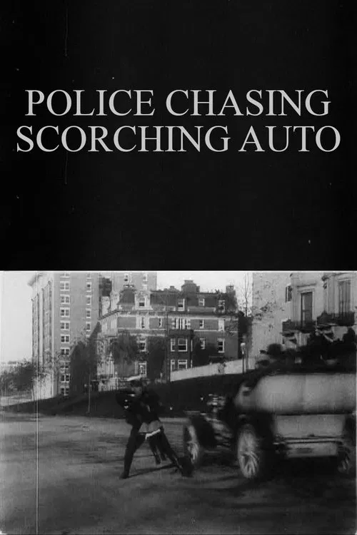Police Chasing Scorching Auto movie poster