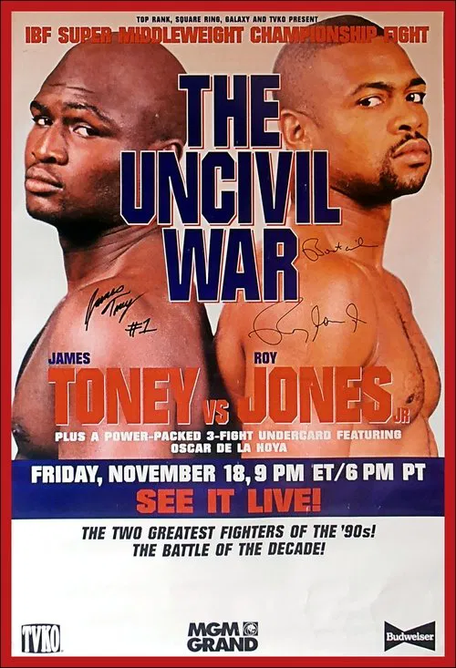 James Toney vs. Roy Jones Jr movie poster