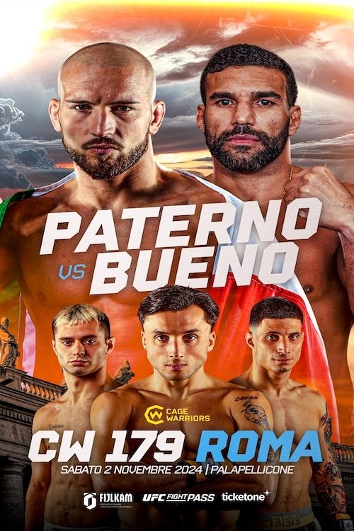 Cage Warriors 179: Rome movie poster