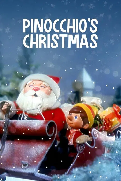 Pinocchio's Christmas movie poster