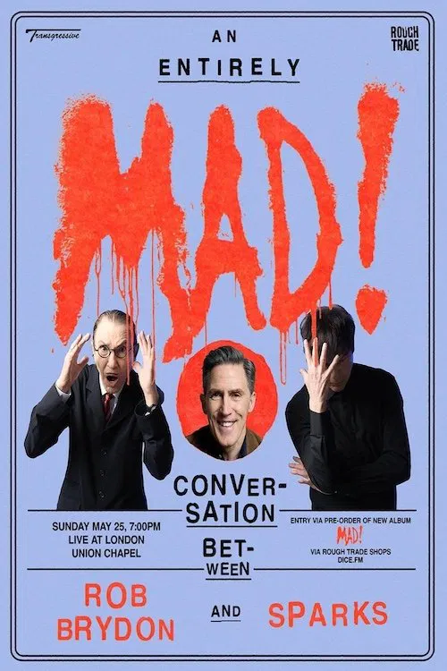 An Entirely MAD! Conversation With Rob Brydon & Sparks movie poster