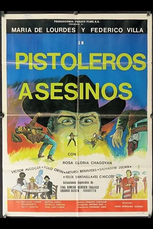 Pistoleros asesinos movie poster