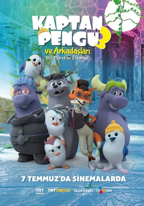 Kaptan Pengu ve Arkadaşları 3: Buz Mandası Efsanesi movie poster