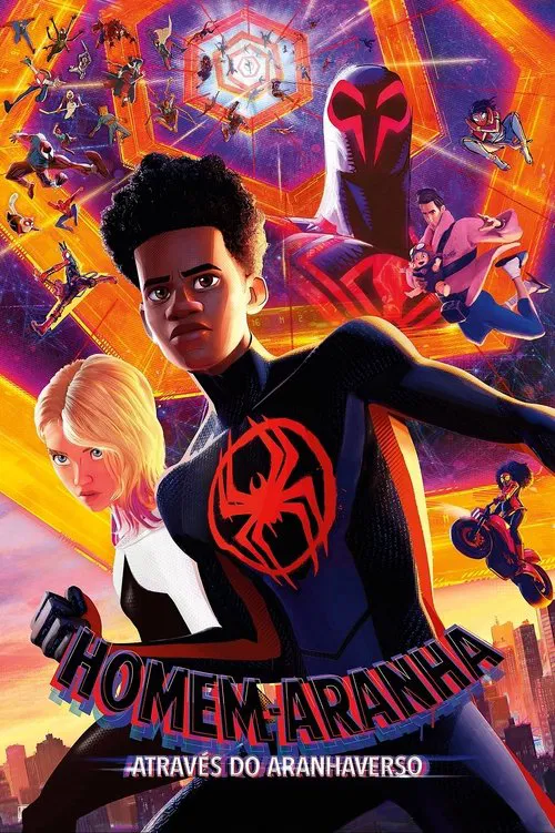 Poster do filme Homem-Aranha: Através do Aranhaverso