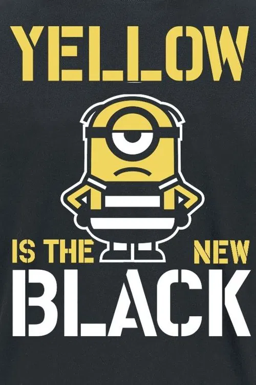 Poster do filme Minions Curta: Amarelo é o Novo Preto