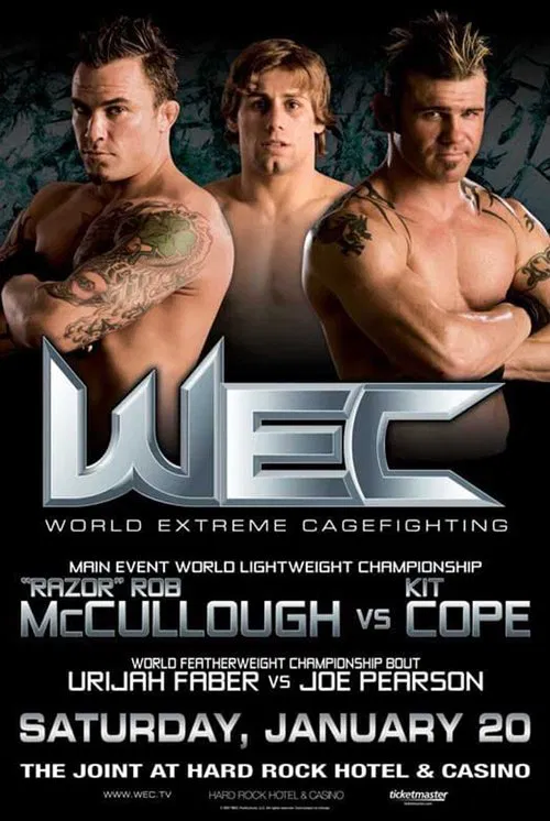 WEC 25: McCullough vs. Cope movie poster
