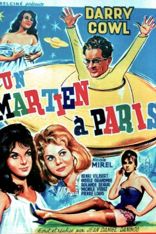 A Martian in Paris movie poster