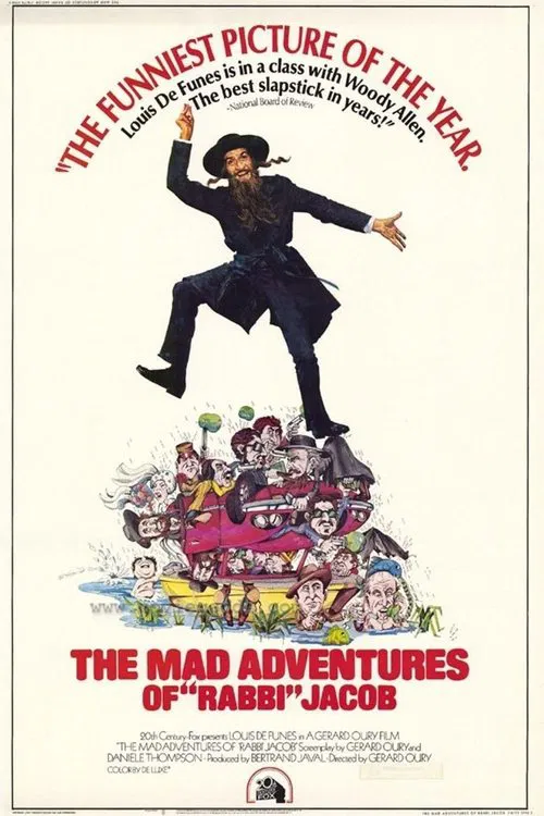 The Mad Adventures of Rabbi Jacob movie poster