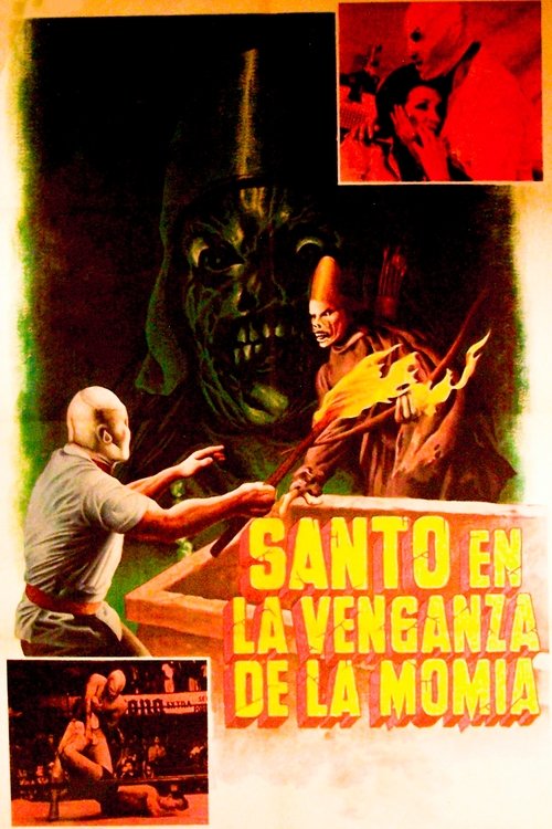 Santo in the Vengeance of the Mummy movie poster