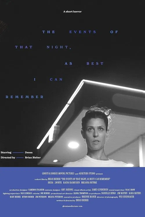 The Events of That Night, As Best I Can Remember movie poster
