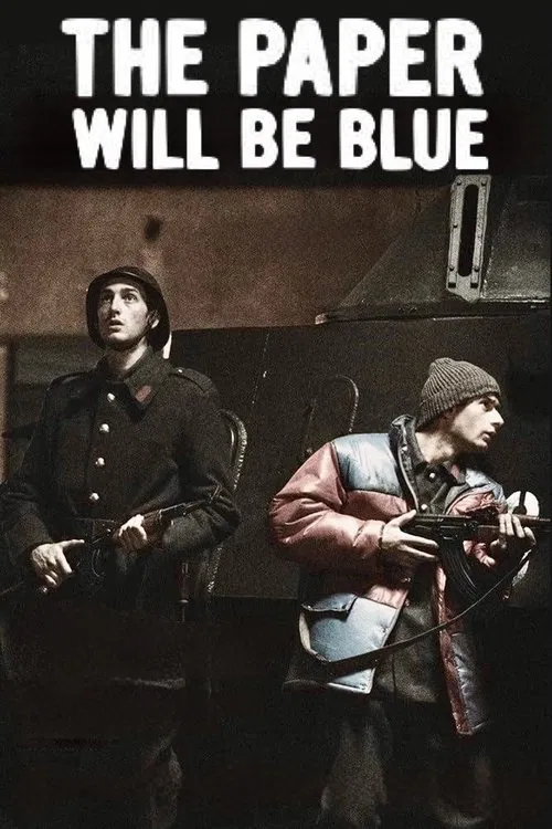 The Paper Will Be Blue movie poster
