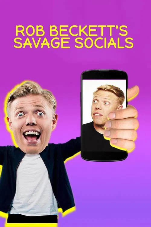 Rob Beckett's Savage Socials tv show poster